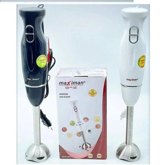 گوشتکوب برقی تککاره ماکسیمان مدل MAX-2011 | دو سرعته با تیغه استیل ضدزنگ