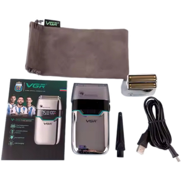 ماشین اصلاح صفرزن وی جی آر مدل V-350 با نمایشگر LED