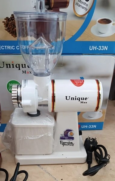 آسیاب قهوه یونیک مدل UH33N توان ۳۰۰ وات | درجهدار نیمهصنعتی